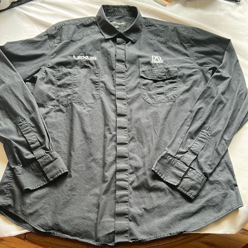 Lexus Toyota Haight & Ashbury Long Sleeve Button Up Mechanic Shirt JDM Uniform